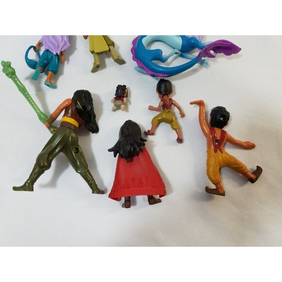 Disney Raya the Last Dragon Land of Kumandra lot of 11 figures mixed lot - Picture 6 of 9